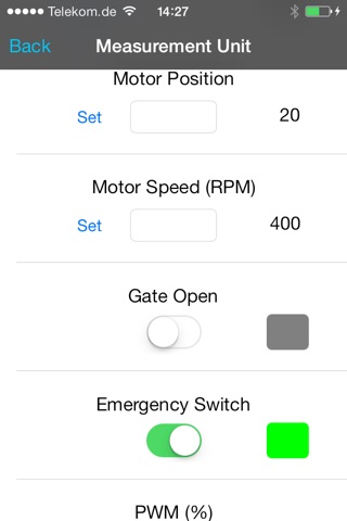 Flowtrol HMI screenshot 4