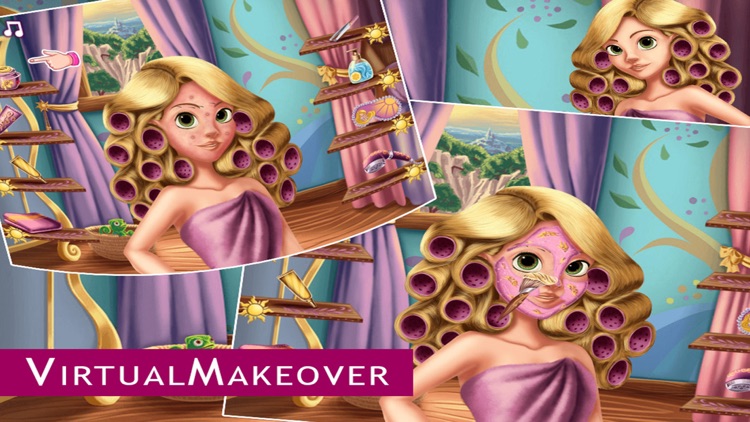 Rapunzel Real Makeover - Dress up And Make Up Game screenshot-4