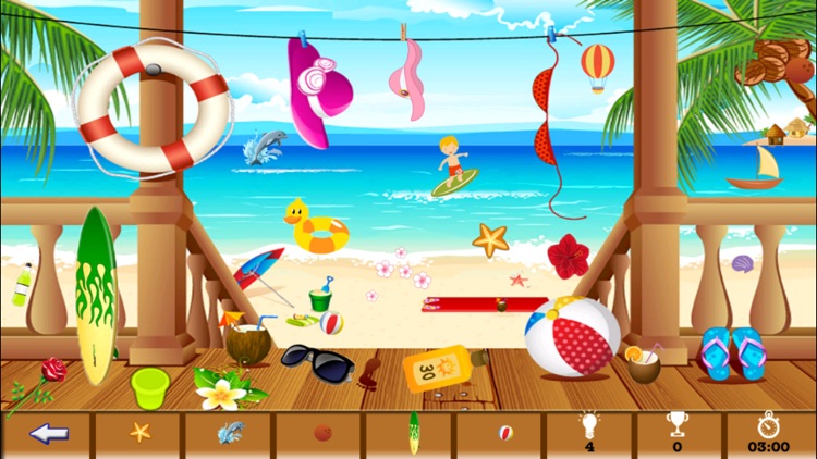 Beach  Time Hidden Object