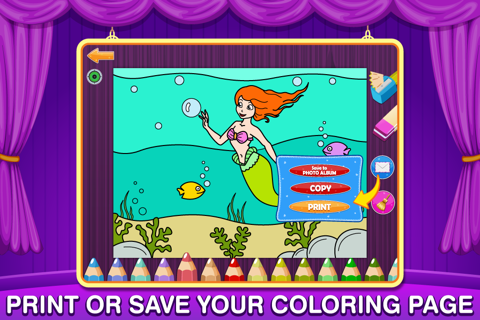 My Little Princess Ballerina Color Salon: Ballet Dancers Princesses Fairy Coloring Book for Kids and Girls screenshot 3