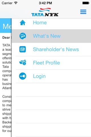 Intranet Tata NYK screenshot 3