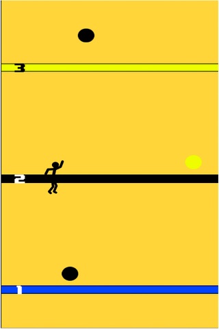 Make Stickman Jump - Avoid balls screenshot 4