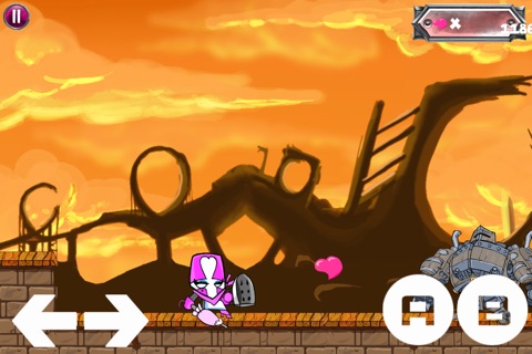 A Pink Knight vs Bionic Heroes screenshot 4