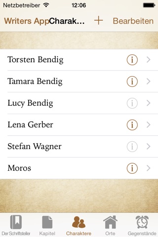 Writers App BASIC screenshot 2