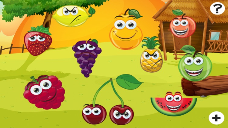 A Fruit Buddies Counting Game for Children: learn to count 1 - 10