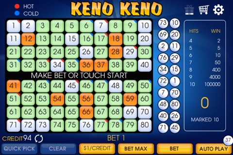 ` KENO ` screenshot 2