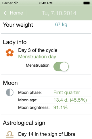 DietTime 2G - weight loss application screenshot 3