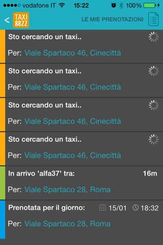 Taxi 8822 screenshot 3