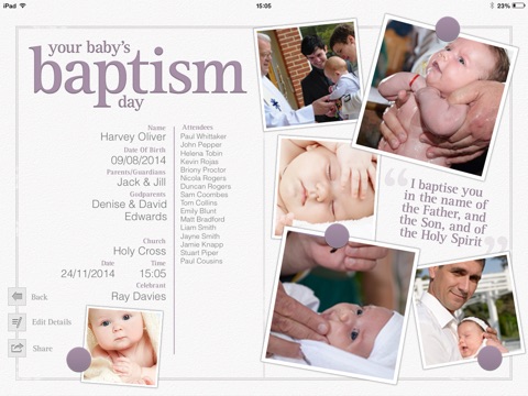Your Baby's Baptism screenshot 3