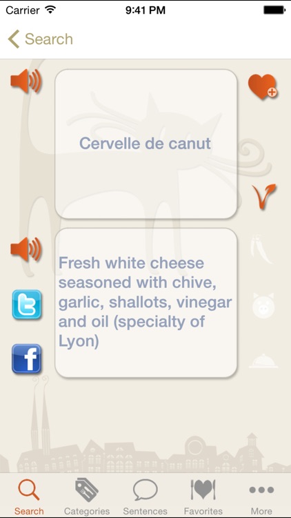 Bon appétit - French food and drink glossary