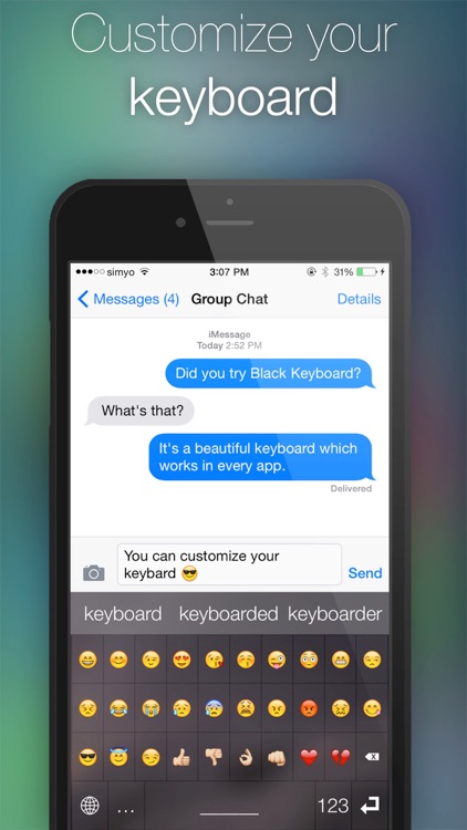 Black Keyboard - Background Photo