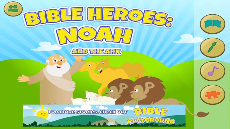 Bible Heroes: Noah and the Ark - Bible Story, Puzzles, Coloring, and Games for Kids