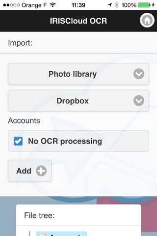 IRISCloud OCR - Mobile Application screenshot 2
