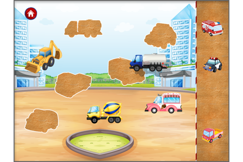 Kids Car, Trucks and Vehicles - Puzzles for Todddler - Macaw Moon screenshot 3