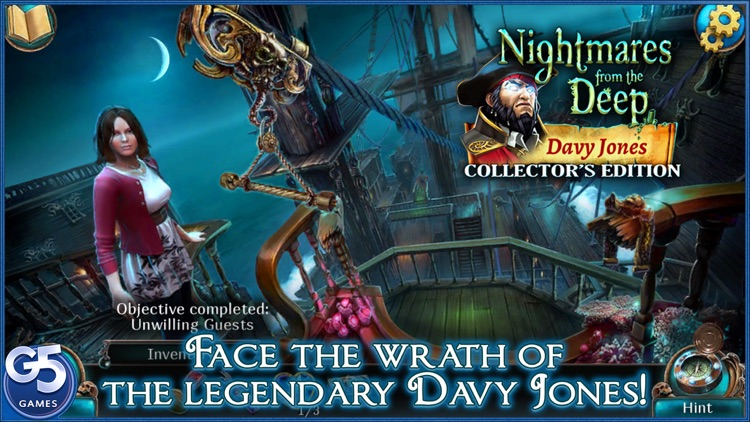 Nightmares from the Deep™: Davy Jones, Collector's Edition (Full) screenshot-0