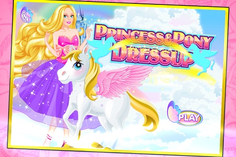 Princess & Pony Dressup screenshot 4