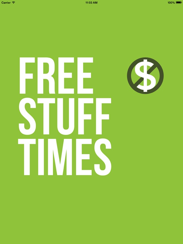 Free Stuff Times for iPad(圖1)-速報App