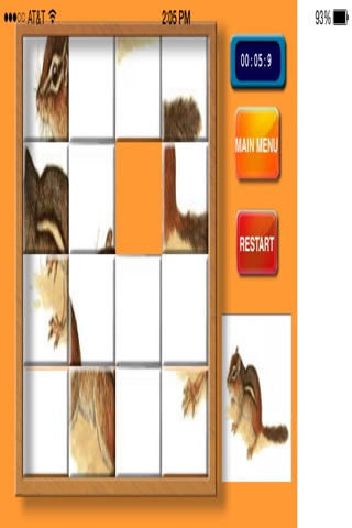 AnimalsSquirrelSquarePuzzle screenshot 3