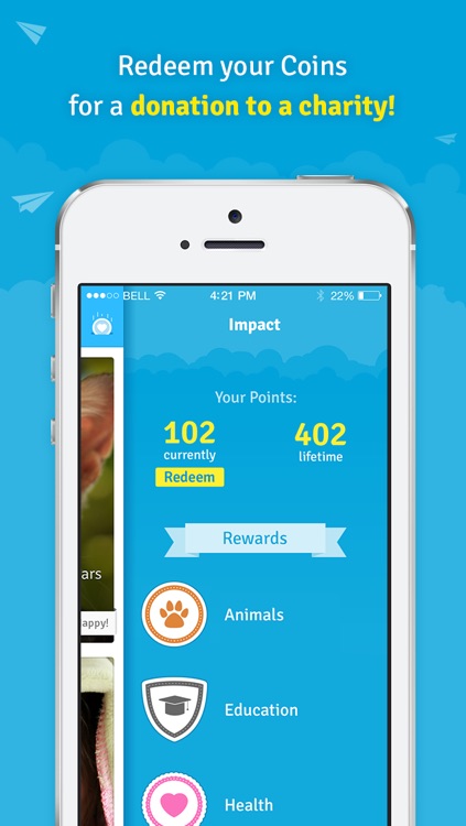 BeHppy: Give Back to Charity by Sharing Your Happiness screenshot-4