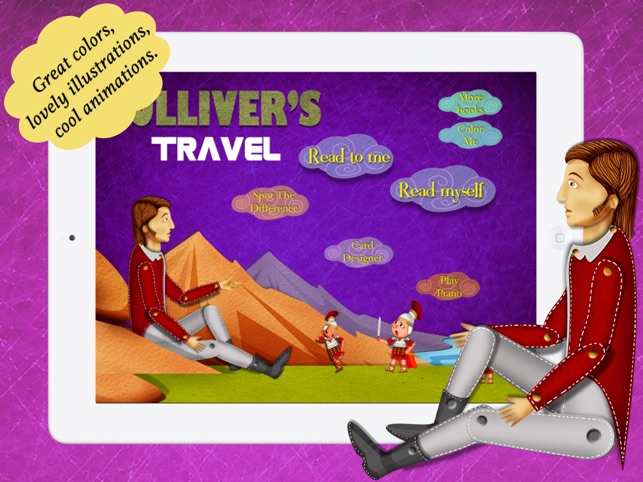Gullivers Travels for Children by Story Time for Kids(圖1)-速報App