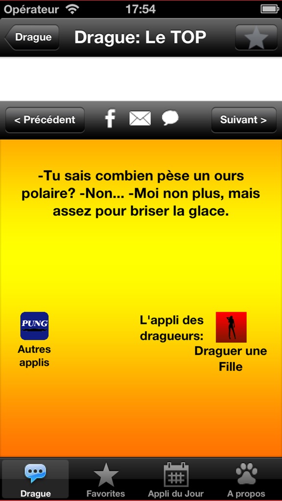 【图】Drague : le TOP des phrases(截图3) 【图】Drague : le TOP des phrases(截图3)