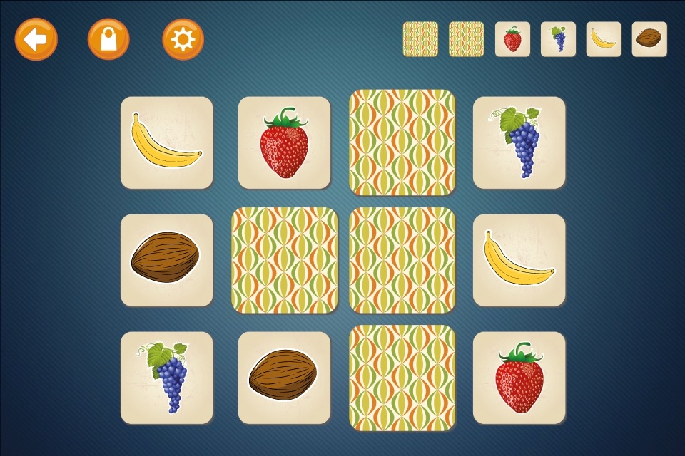 P'tit Génie - Jeu de Mémoire - Fruits - Jeu éducatif pour les enfants - GRATUIT screenshot 3