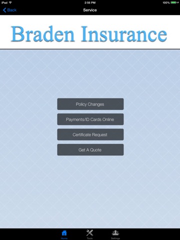 Braden Insurance HD screenshot 2