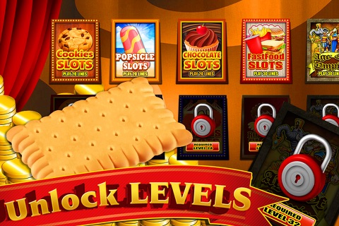 Play and Win the Sweet Assorted Cookies Casino Edition Slots Machine Game screenshot 3