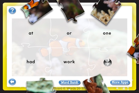 Word Puzzles: Sight Words screenshot 2