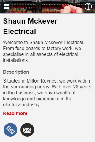 Shaun Mckever Electrical screenshot 2