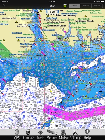 Connecticut Nautical Chart Pro screenshot 3