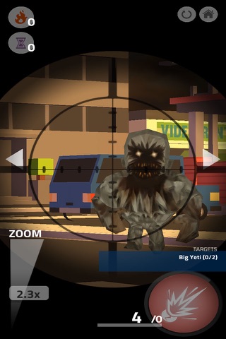 Zombie Heroes Toon Town Monster Shooter Sniper Dead Survival Killer screenshot 2