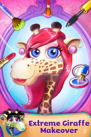 Giraffe Care - Rainbow Resort : Spa, Makeover, Dress Up, Designer & More screenshot 4