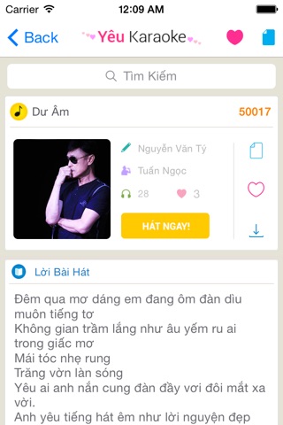 Yêu Karaoke - FREE với hơn 12000 bài hát screenshot 4