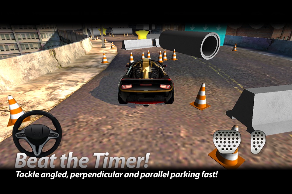 Car Parking Simulator City 2015 Edition - free racing driver real skill practice cars simulation driving SIM game screenshot 2