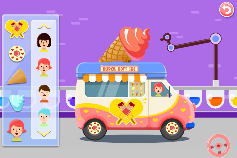 Ice Cream Truck -  Educational Puzzle Game for Kids screenshot 3