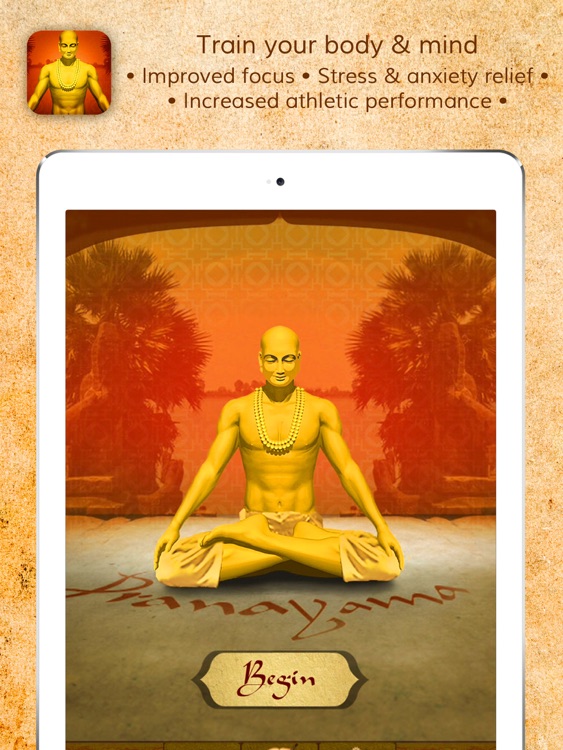 Health through Breath: Pranayama Lite for the iPad screenshot-0