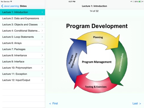 Learning App for Java screenshot 3