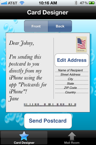 Postcards by Mail screenshot 2