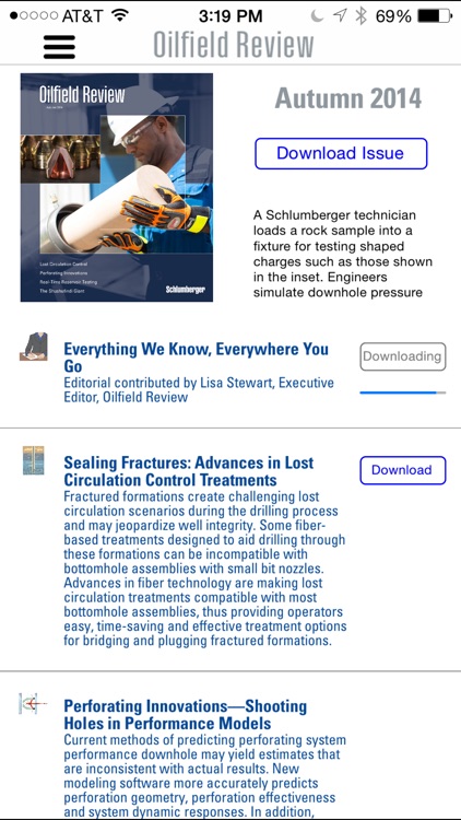 Schlumberger Oilfield Review