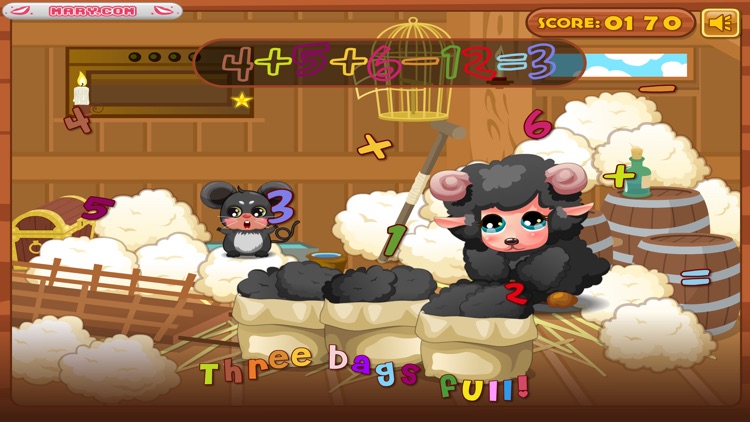 Baa Baa Black Sheep – Nursery rhyme and educational puzzle game for little kids screenshot-3
