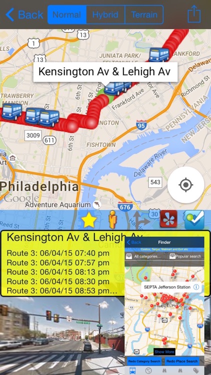 My Next Bus SEPTA Edition - Public Transportation Directions and Trip Planner