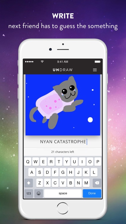 Undraw - the Text and Draw Telephone Guessing Game