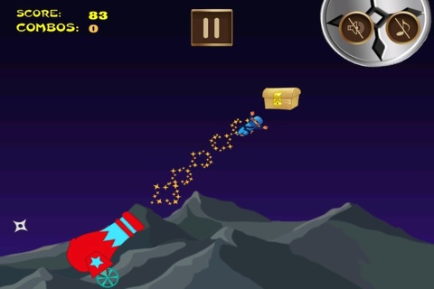 Awesome Flying Ninja Boy Pro - crazy sky flight racing game screenshot 2