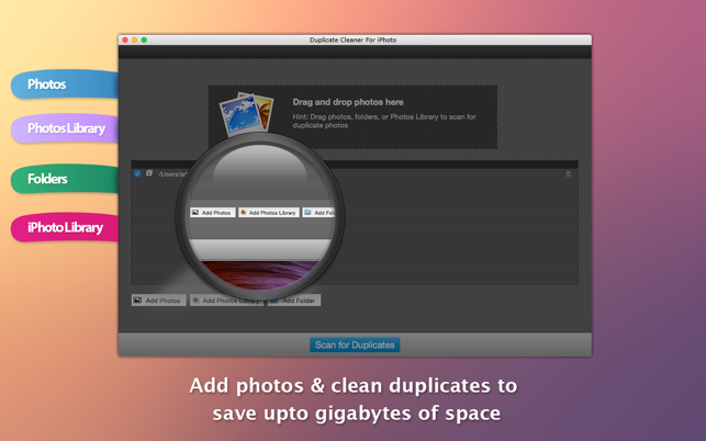 Duplicate Cleaner For iPhoto