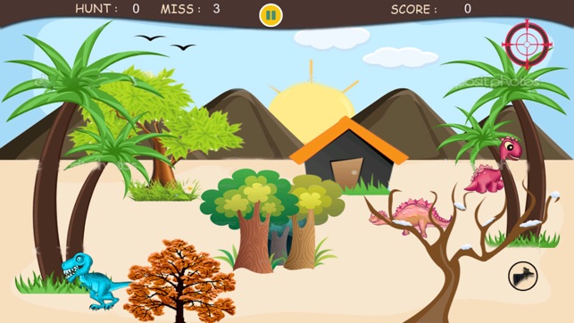 Shooting Adventure in Dinosaurs Park Pro