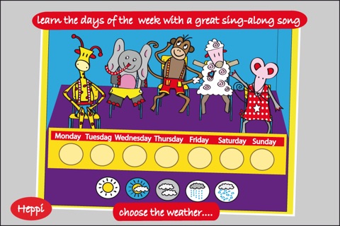 Bo's School Day - FREE Bo the Giraffe App for Toddlers and Preschoolers! screenshot 3