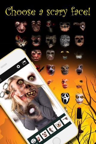 Halloween Corpse Booth Pro - Edit Ugly & Horrific Zombie Selfie FX Photos screenshot 2