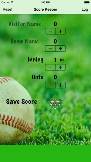 Baseball Score Keeper