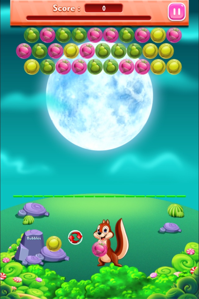 Squirrel Pop Bubble Shooter Fruit Saga : Match 3 Hd Free Game screenshot 2